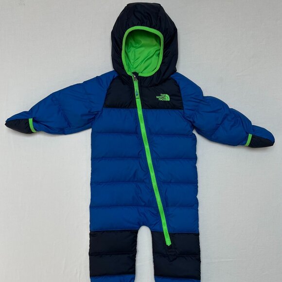 The North Face Baby Down Snowsuit – Size 12-18 Months - Picture 1 of 5